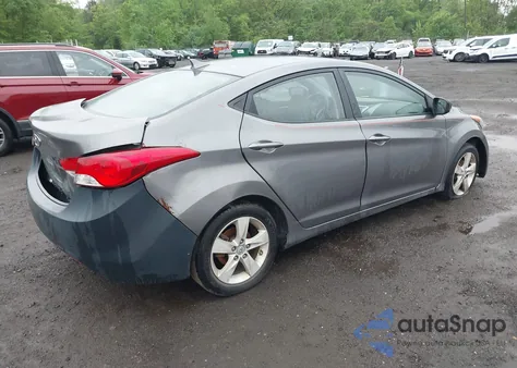 2011 Hyundai Elantra Gls from USA, damaged, VIN 5NPDH4AE1BH060693